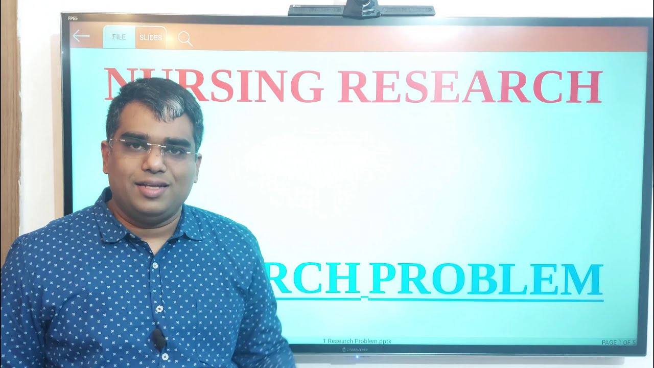 Research Problem II B Sc Nursing 3rd Year II Nursing Research II