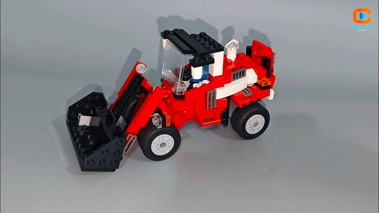 How To build a Lego Wheel Loader | Building Blocks Introduction | Architect 3110 Diy #lego #diy#jcb