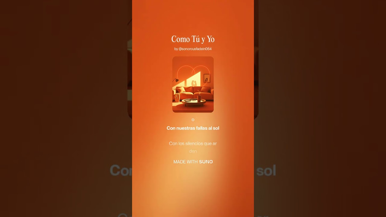 Como tu y yo (letra y musica de Pedro Musat)