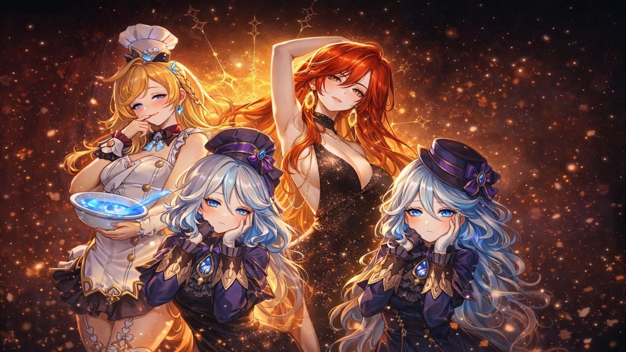 Furina C6 - Teams - Genshin Impact - 6.4 - Luna V
