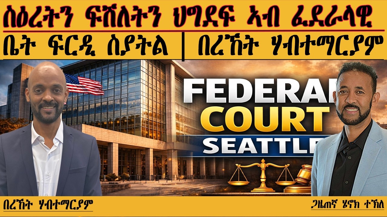 ERIPM |ስዕረትን ፍሽለትን ህግደፍ ኣብ ፈደራላዊ ቤት ፍርዲ ስያትል | በረኸት ሃብተማርያም