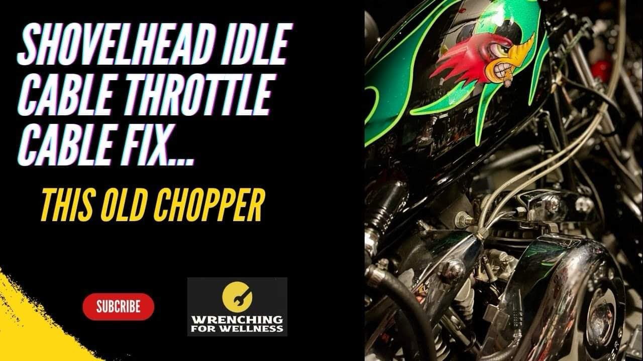 Shovelhead re-jetting and new throttle and idle cable install 😎🇨🇦