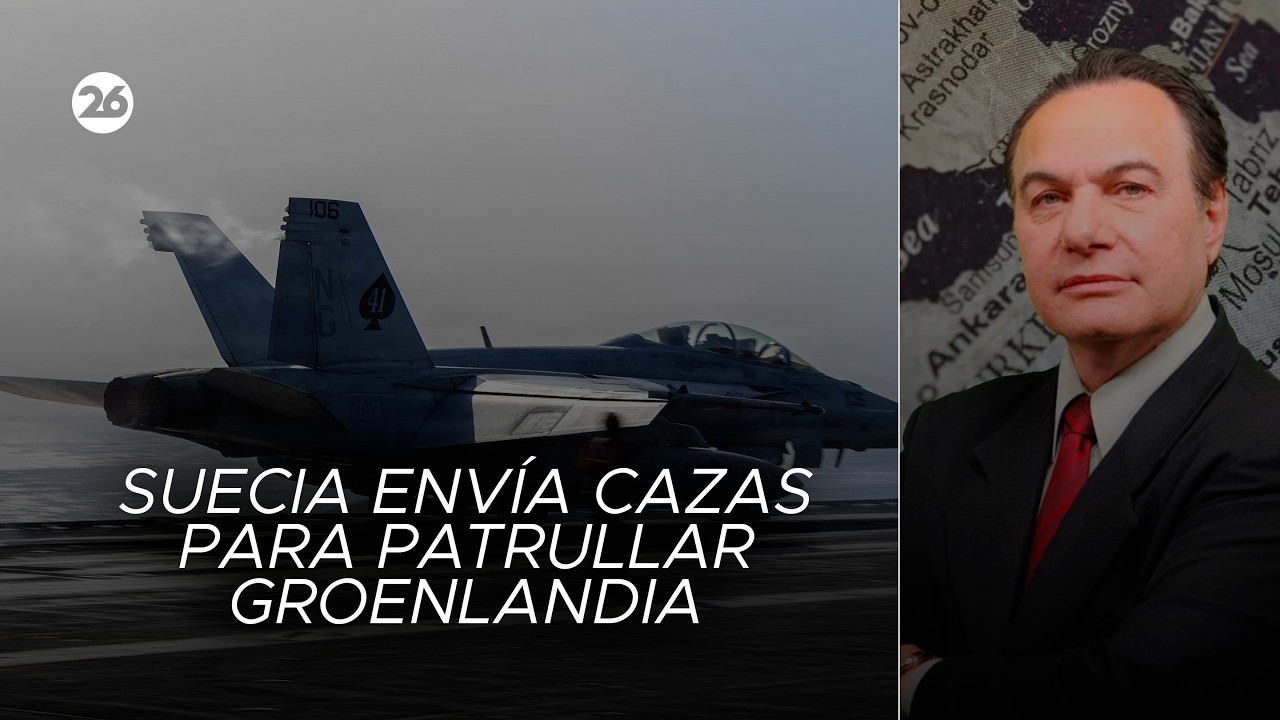 🚨 GROENLANDIA | Suecia envía cazas para patrullar Groenlandia | El análisis de Manuel Castro