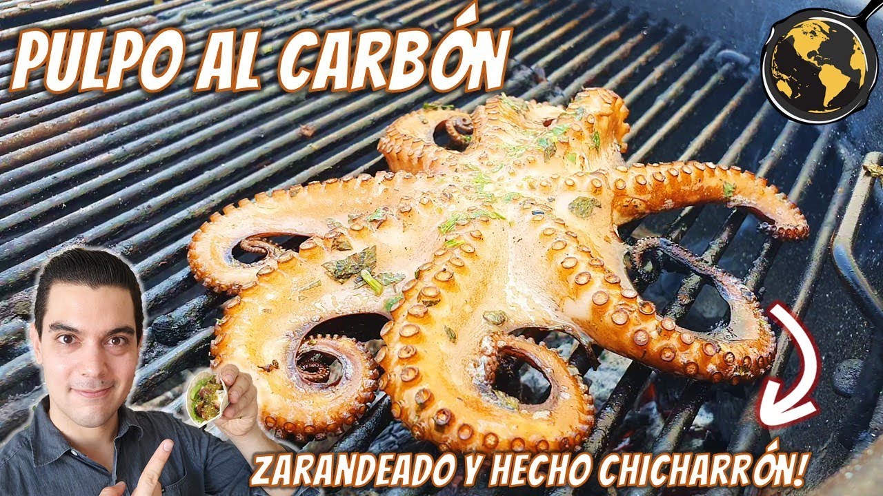 Como hacer Pulpo al Carbón (ZARANDEADO) | Cocina Universal