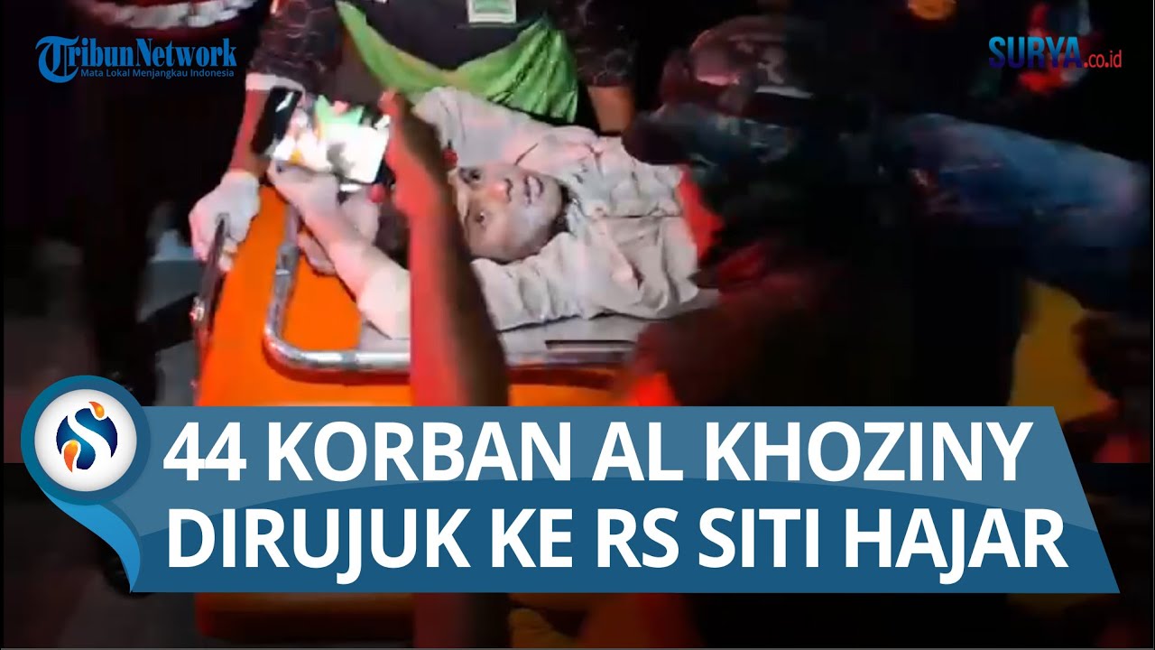44 Korban Musibah Ponpes Al Khoziny Dirujuk ke RS Siti Hajar