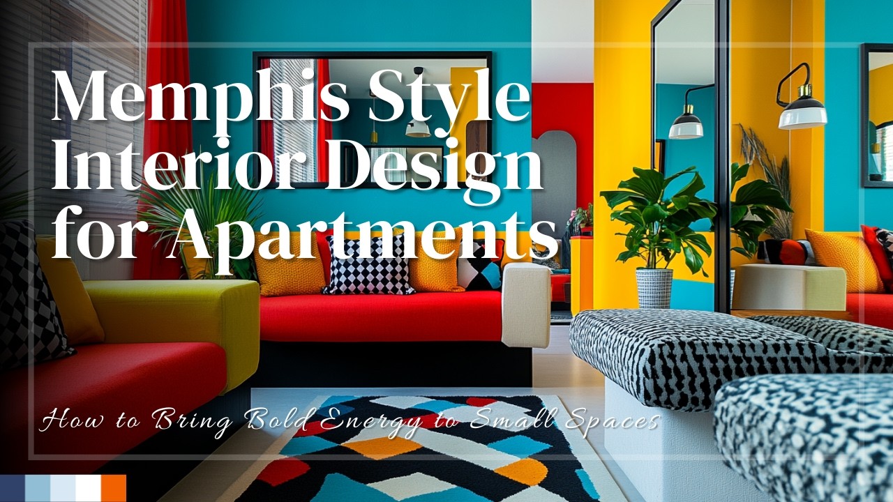 Дизайн интерьера квартир в стиле Мемфис: как привнести энергию в небольшие пространства
