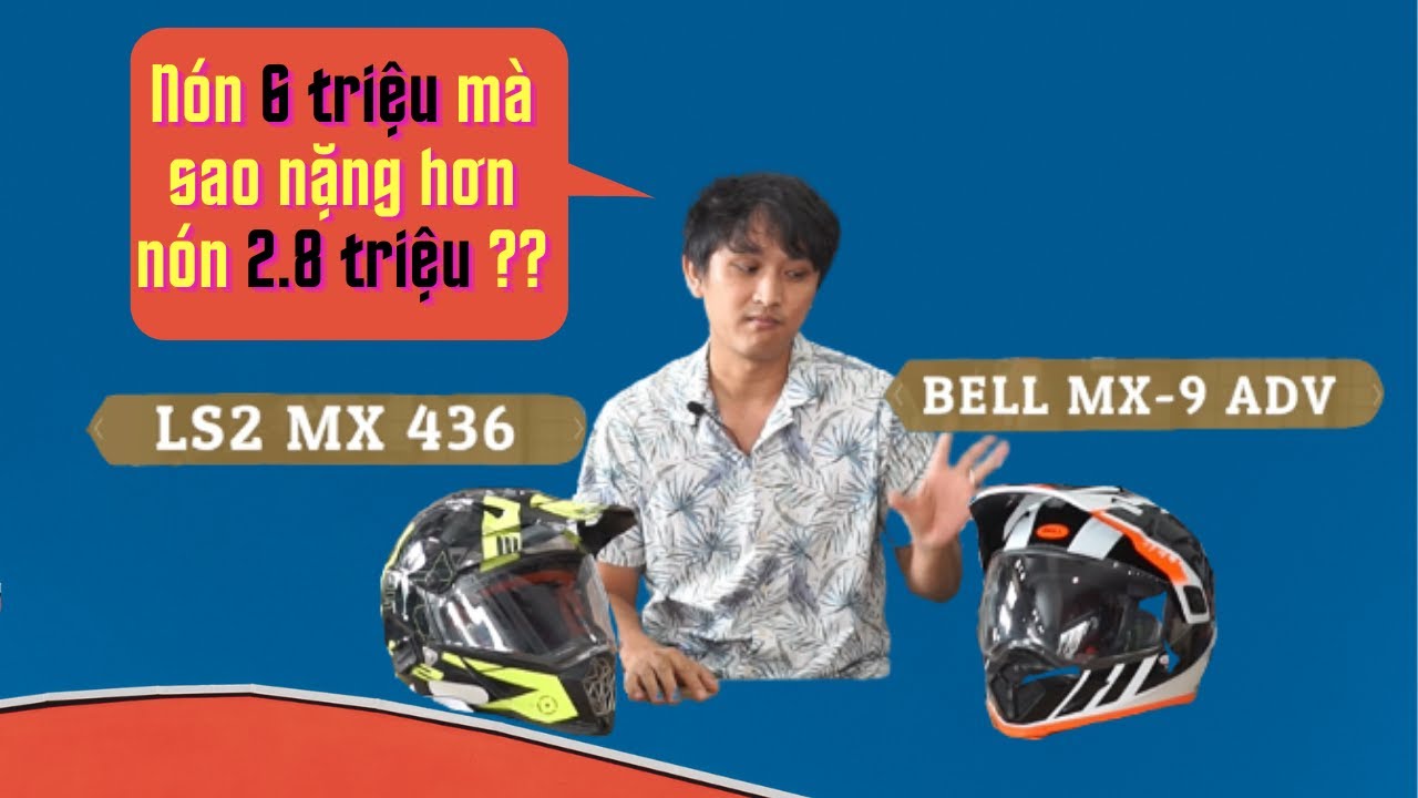 Vì sao Linh đổi từ LS2 MX436 sang Bell MX-9 Adventure