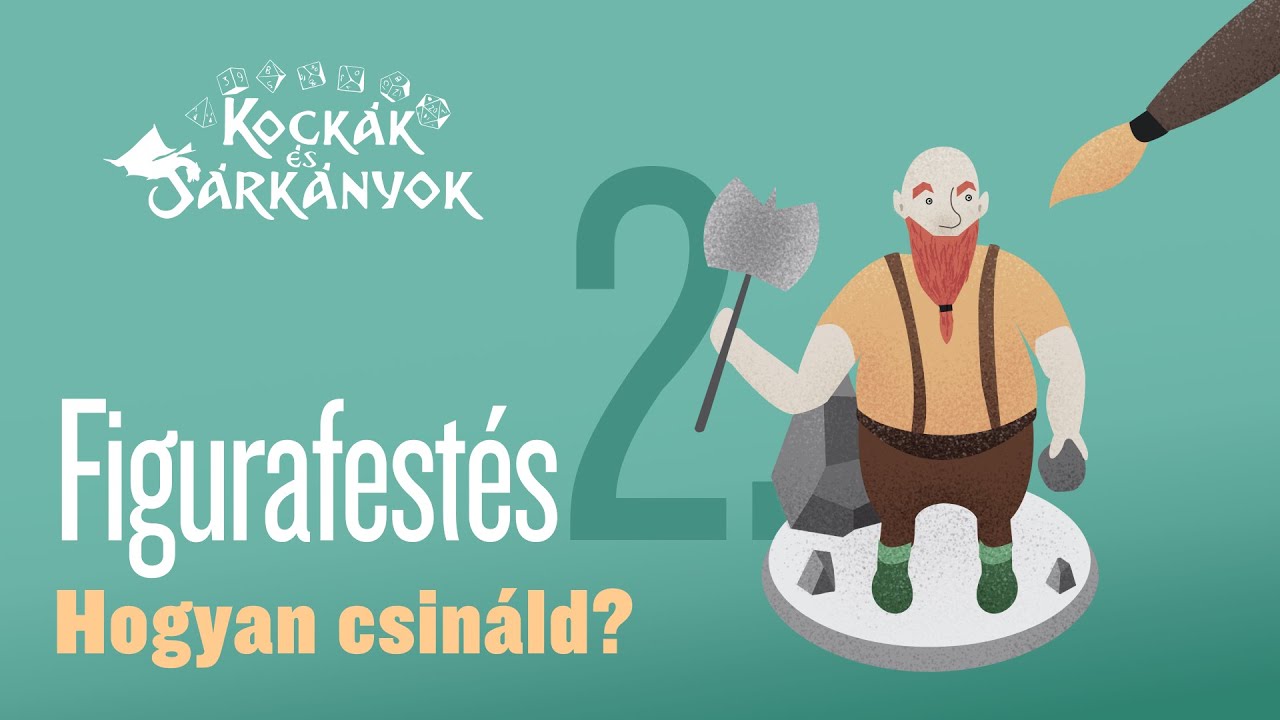 Figurafestés szerepjátékhoz és társashoz 2. Hogyan csináld?