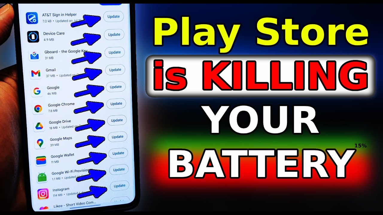 Play Store Optimization Secrets! Save Battery Android and Data Effortlessly like a pro