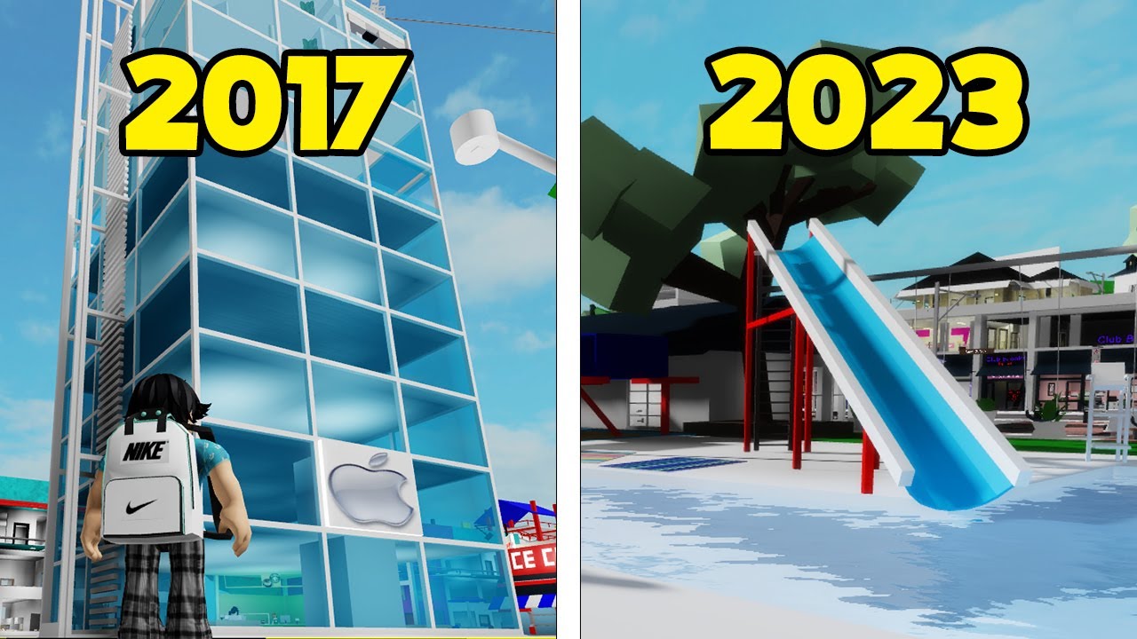 J'AI VISIT&Eacute; LE PREMIER BROOKHAVEN SUR ROBLOX