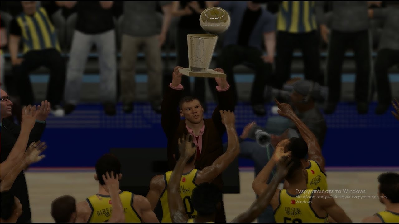 NBA2k14 PC Replay: Fenerbahce vs Monaco. Euroleague 2025 final game