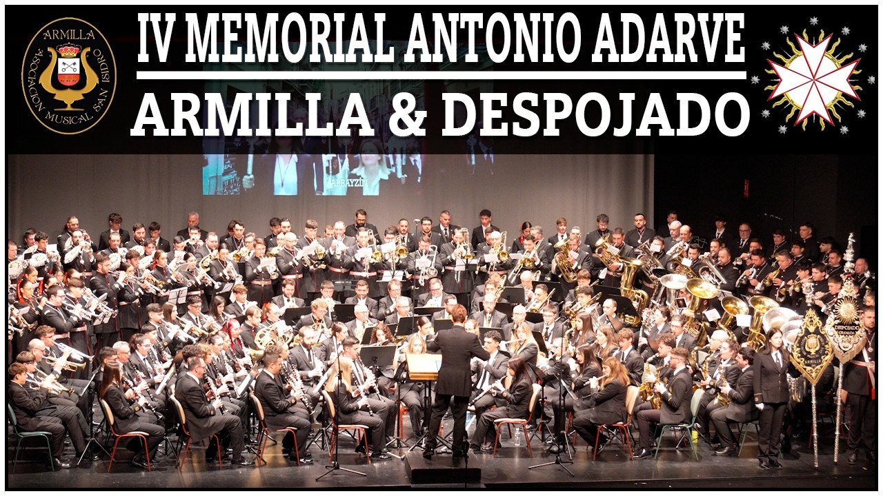 Una actuación UNICA | Banda de ARMILLA + CCTT DESPOJADO – IV Memorial ANTONIO ADARVE