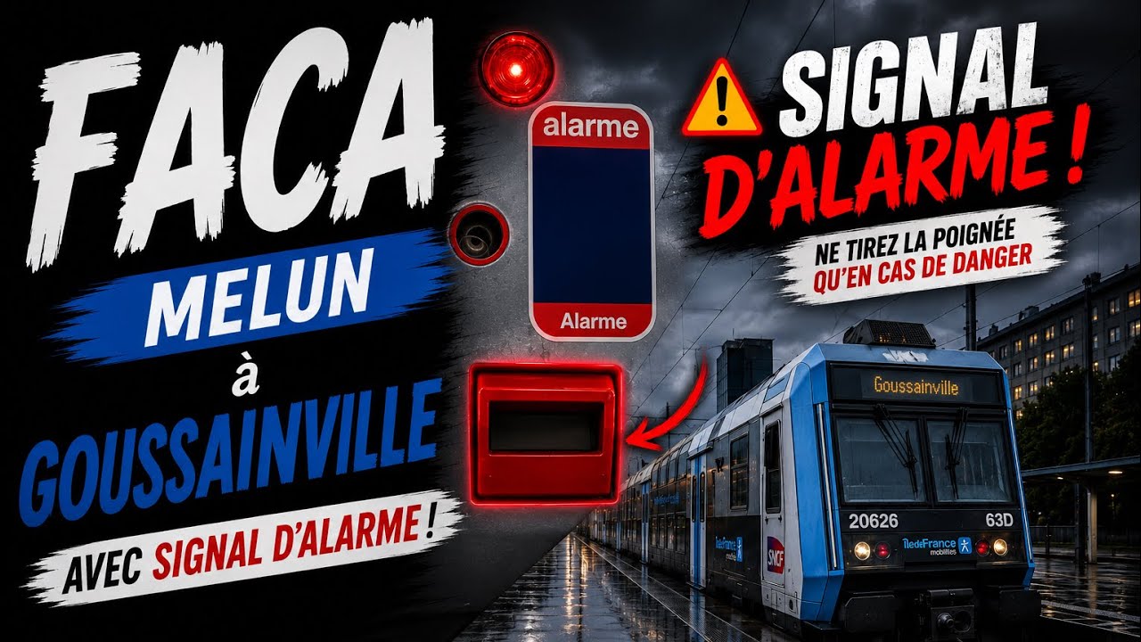 Cab Ride | RER D FACA | Avec un Signal d'alarme