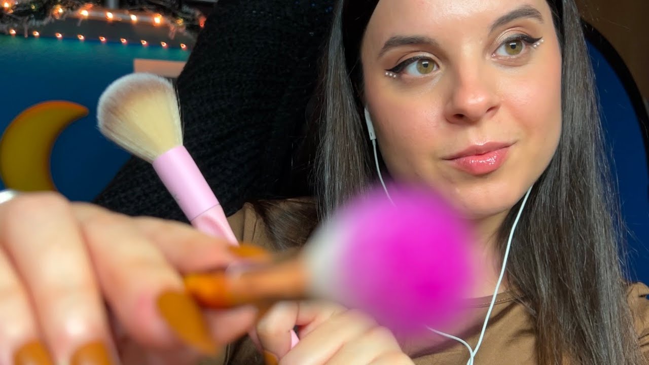 ASMR Toco tu Carita ~ Visual Extremo con Sonidos de Boca ♡