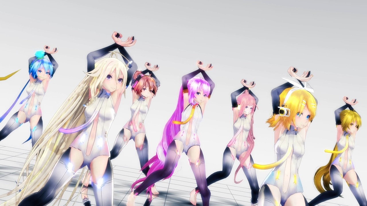 【MMD Vocaloid】 Get Up and Move!