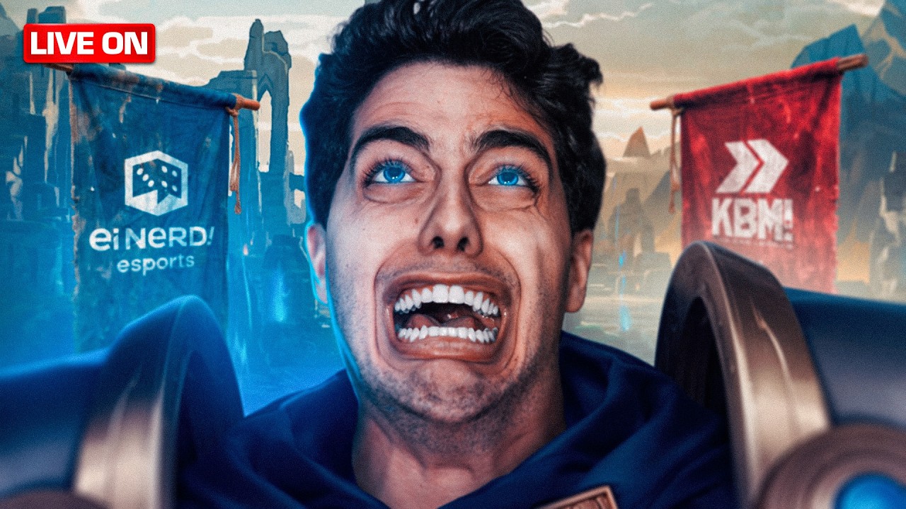 AO VIVO: NERD vs KBM | Circuito Desafiante (Co-Stream)