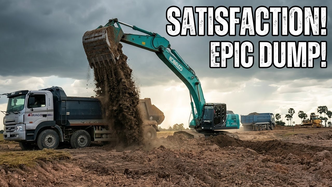 When the Site Fights Back 😱 | Pro Excavator Operator’s Epic Challenge