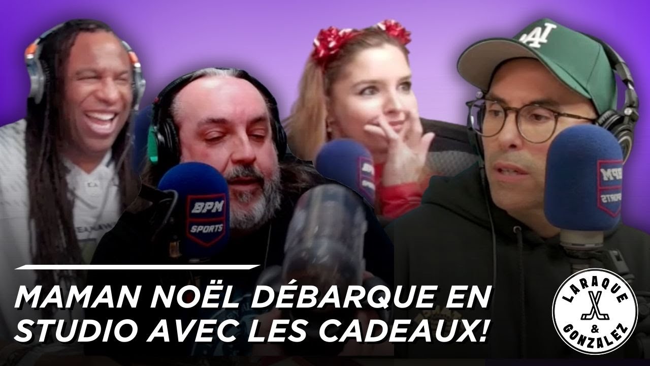 Joanie de Sexe Oral am&egrave;ne des cadeaux coquins &agrave; Georges, Gonzo et Ben