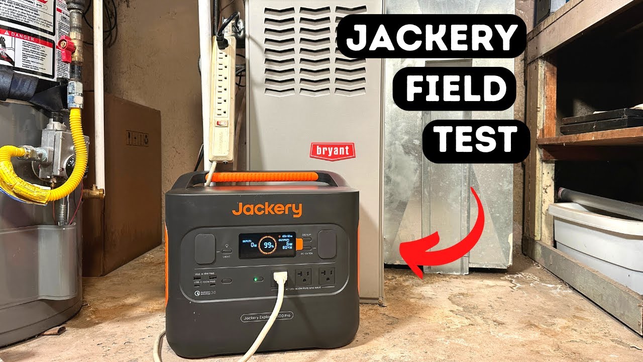 Как долго JACKERY EXPLORER 1500 PRO будет питать мою печь? Давайте узнаем.