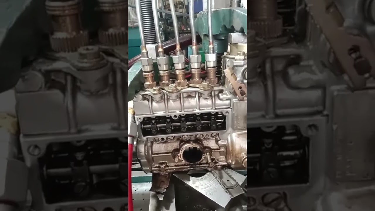 Fuel pump calibration Diesel engine Mercedes