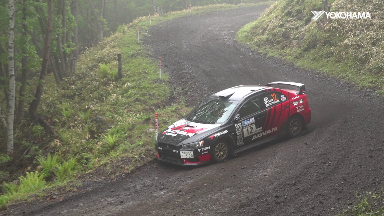 ADVAN   PIAA LANCER Evo X onbord footage 2019 JRC MONTRE