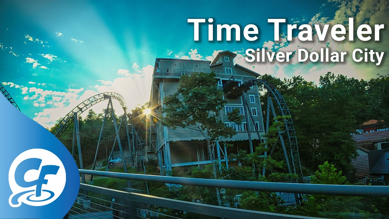 Time Traveler front seat on-ride 4K POV Silver Dollar City