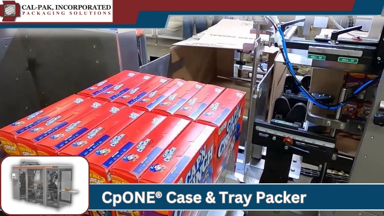 CpONE Case and Tray Packer
