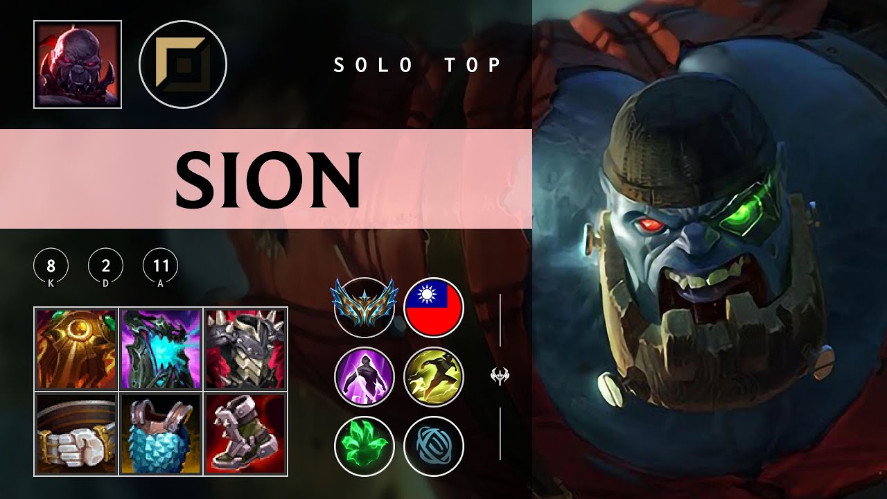 Sion Top vs Aatrox - TW Challenger Patch 25.24