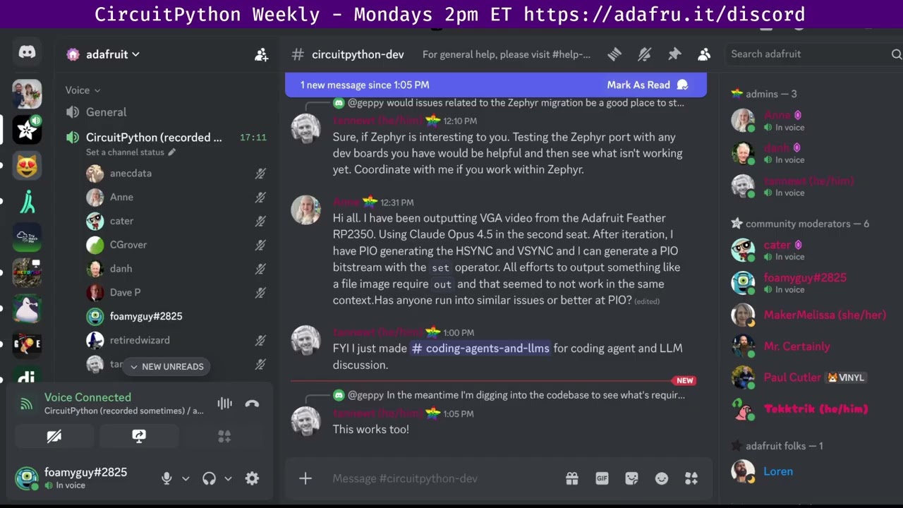 CircuitPython Weekly Meeting for February 9, 2026 @circuitpython #circuitpython #adafruit