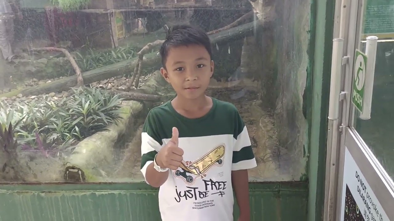 Holiday bersama kelurga jong crocodile di Kuching siburan  Part 2