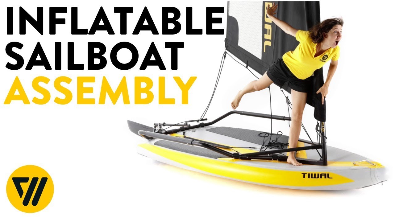 Inflatable Sailboat Assembly : Tiwal 3