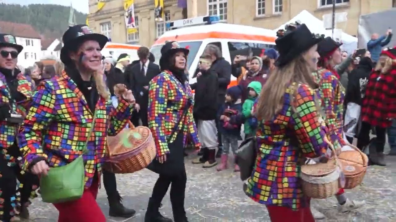 SCHRAMBERG - UMZUG durch die Innenstadt 12.02.2024 (Teil 8)