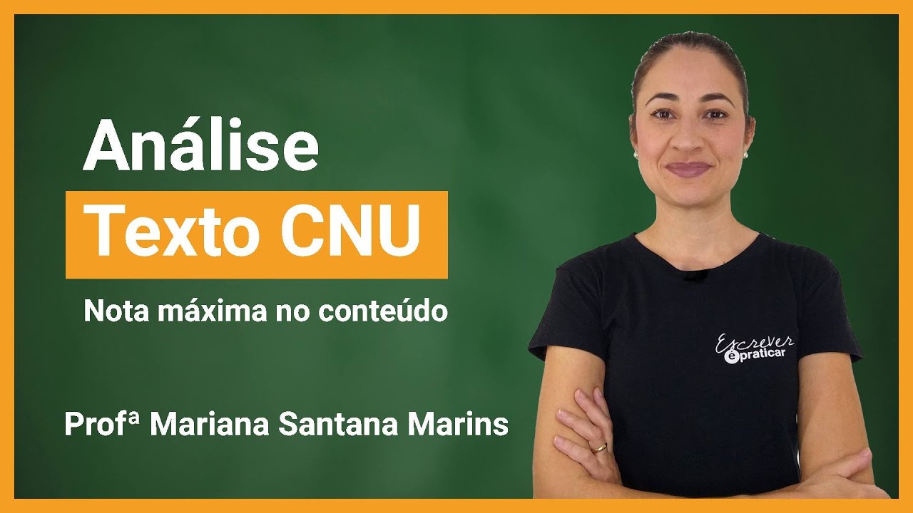 Discursiva CNU: Análise de texto nota máxima - Concurso Nacional Unificado - Escrever é Praticar