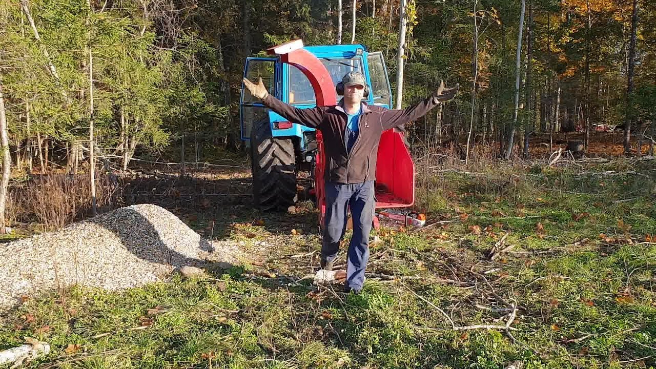 Junkkari HJ-200G Wood Chipper Part 3