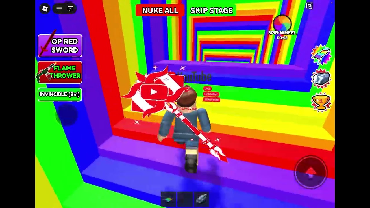 Trying a obby but I can’t jump