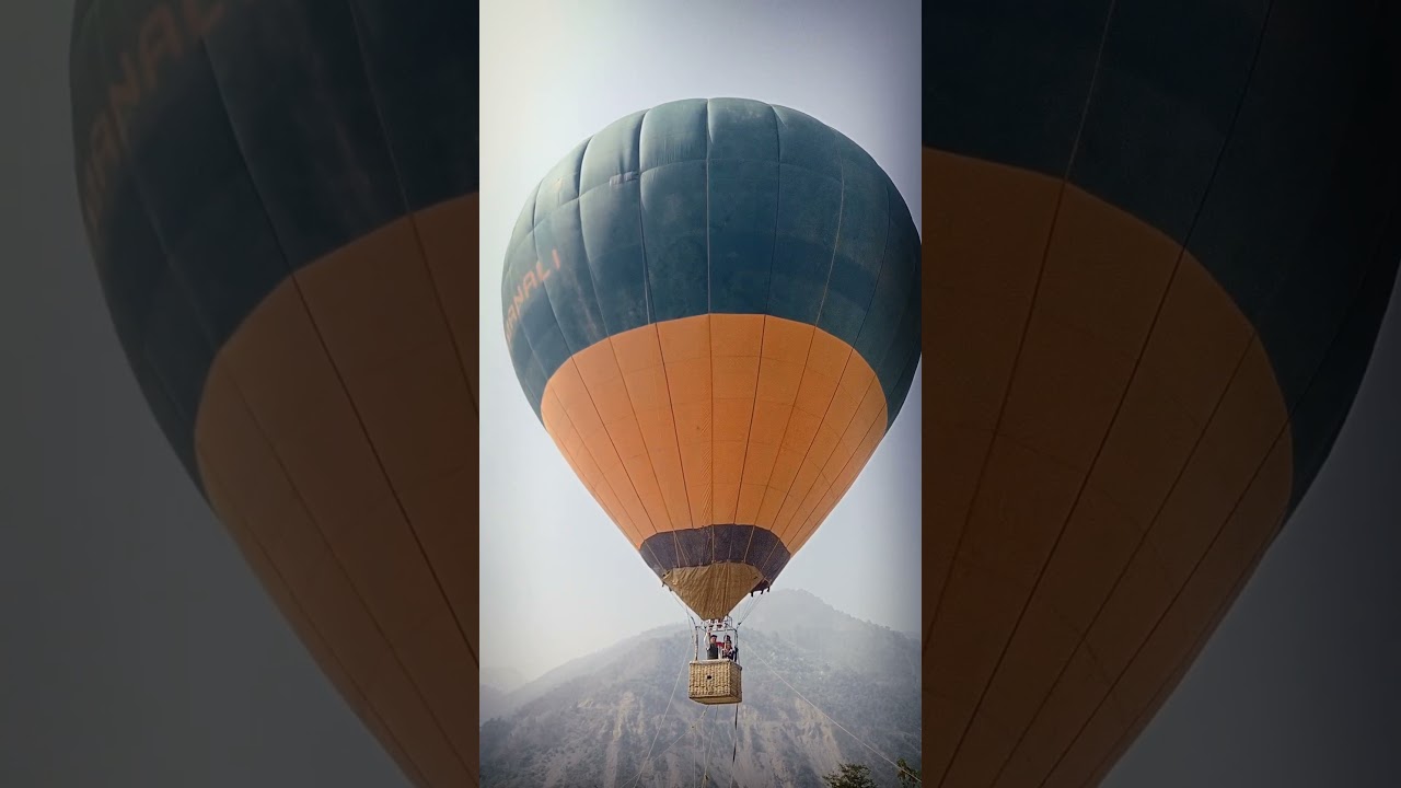 Air baloon ka apna alag hi maja ha #airbaloon