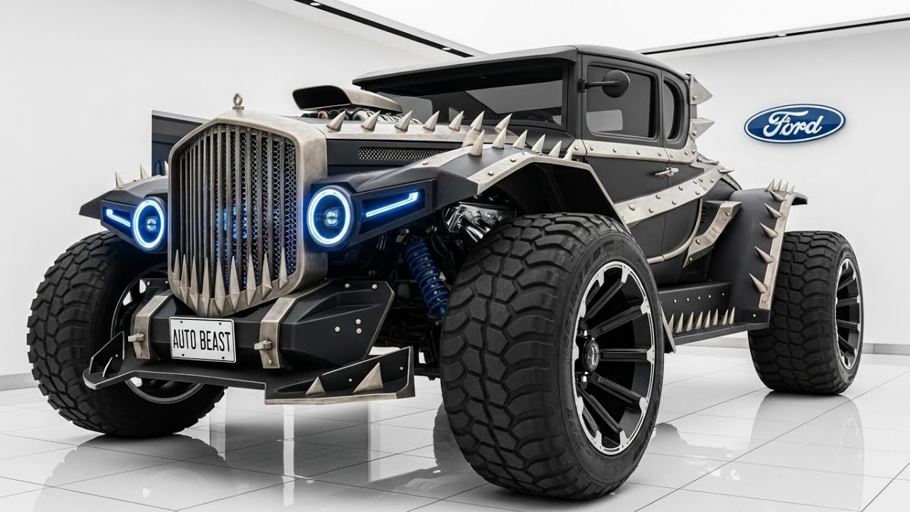 Ford Model T 2027 | Концепт с искусственным интеллектом