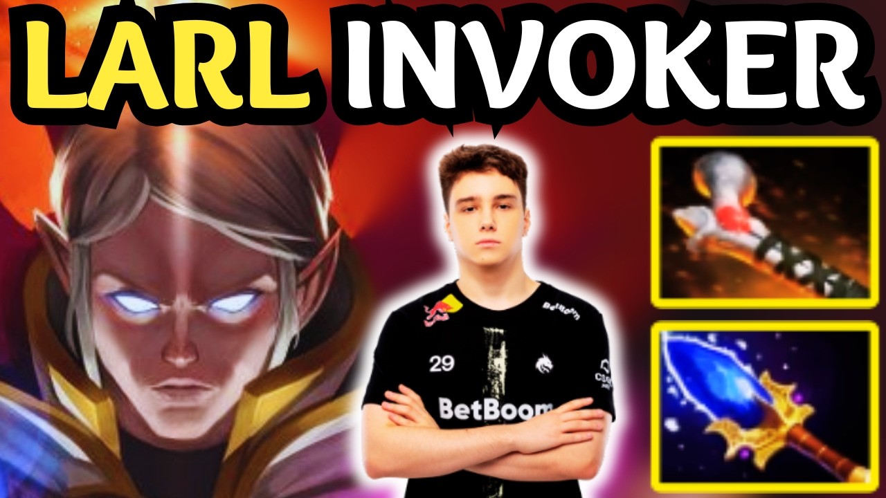 🔥 16000 MMR LARL INVOKER Mid — Sunstrike & Meteor Madness | Dota 2 Gameplay 🔥