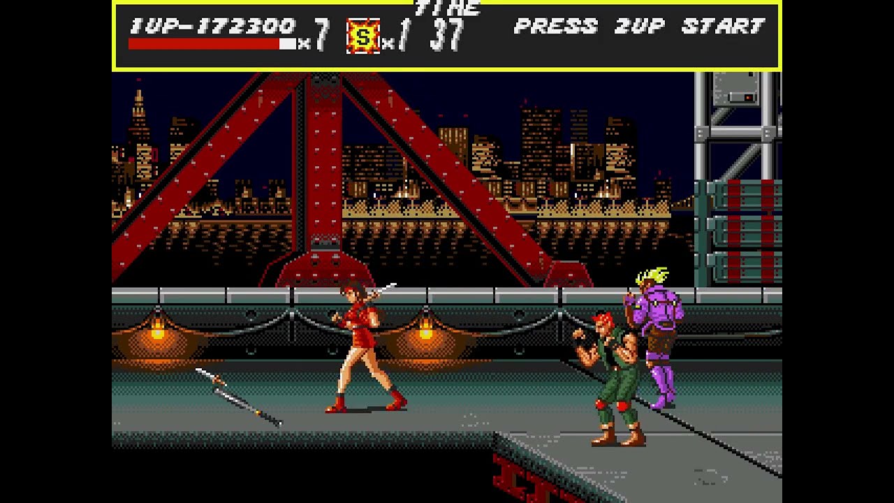 Streets of Rage (CD Ver.) - No Death Clear (from Sega Classic Arcade Collection)