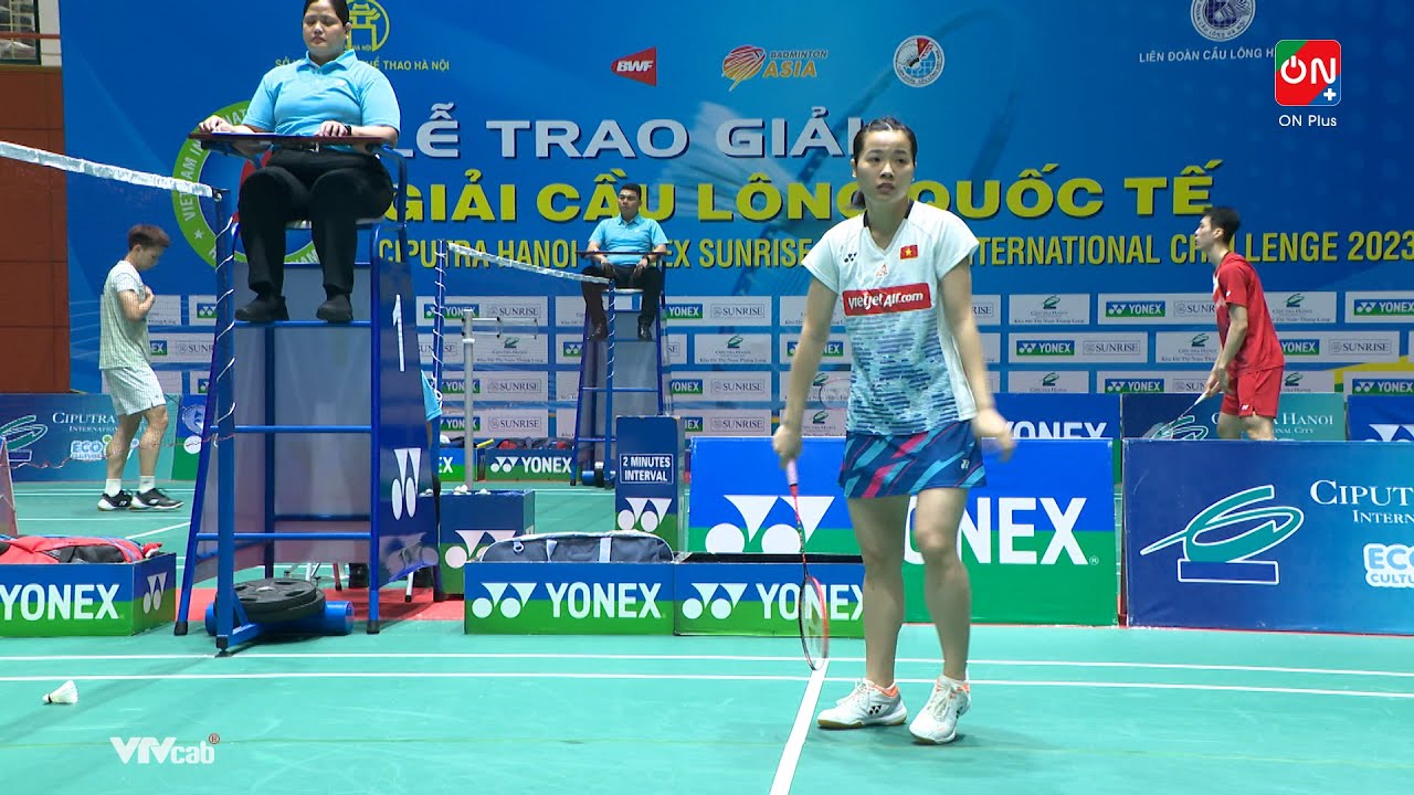 🔴Full | Wang Yu Si - Nguyễn Thùy Linh | Giải cầu lông quốc tế Ciputra Hanoi - Yonex Sunrise 2023