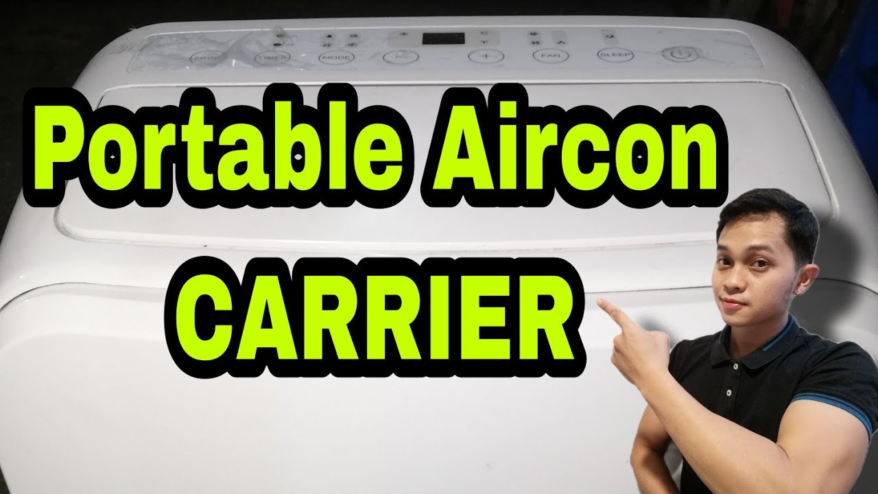 Portable aircon. Carrier