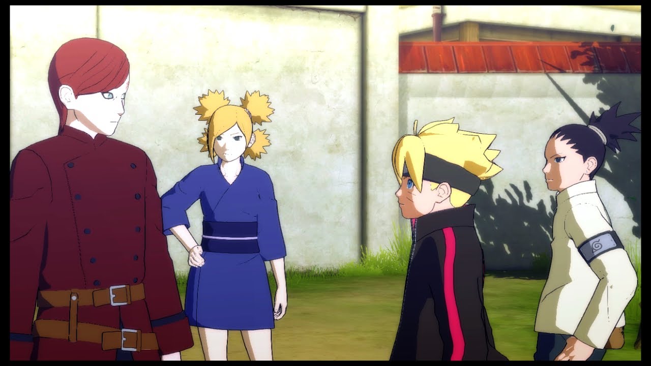 Gaara talks about Naruto with Boruto and Shikadai - Road to Boruto Game -  Naruto Shippuden  Storm 4
