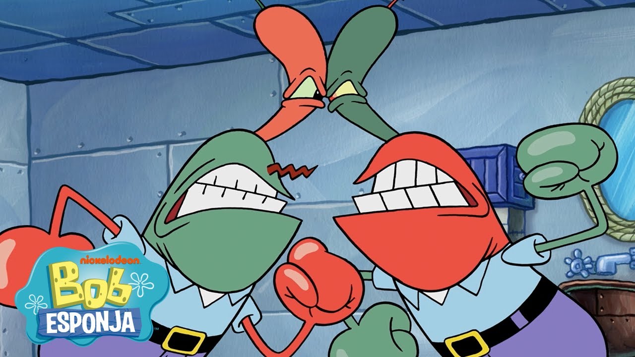 Bob Esponja | Plankton se fusiona con Don Cangrejo | Los mejores momentos en el Crustáceo Cascarudo