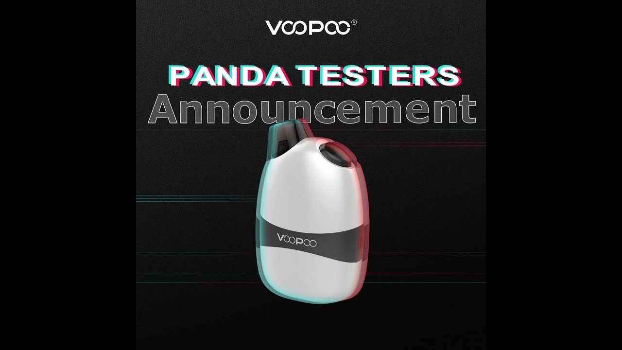 📣🐼#VOOPOO Panda Testers Announced! Congratulations 👏👏👏