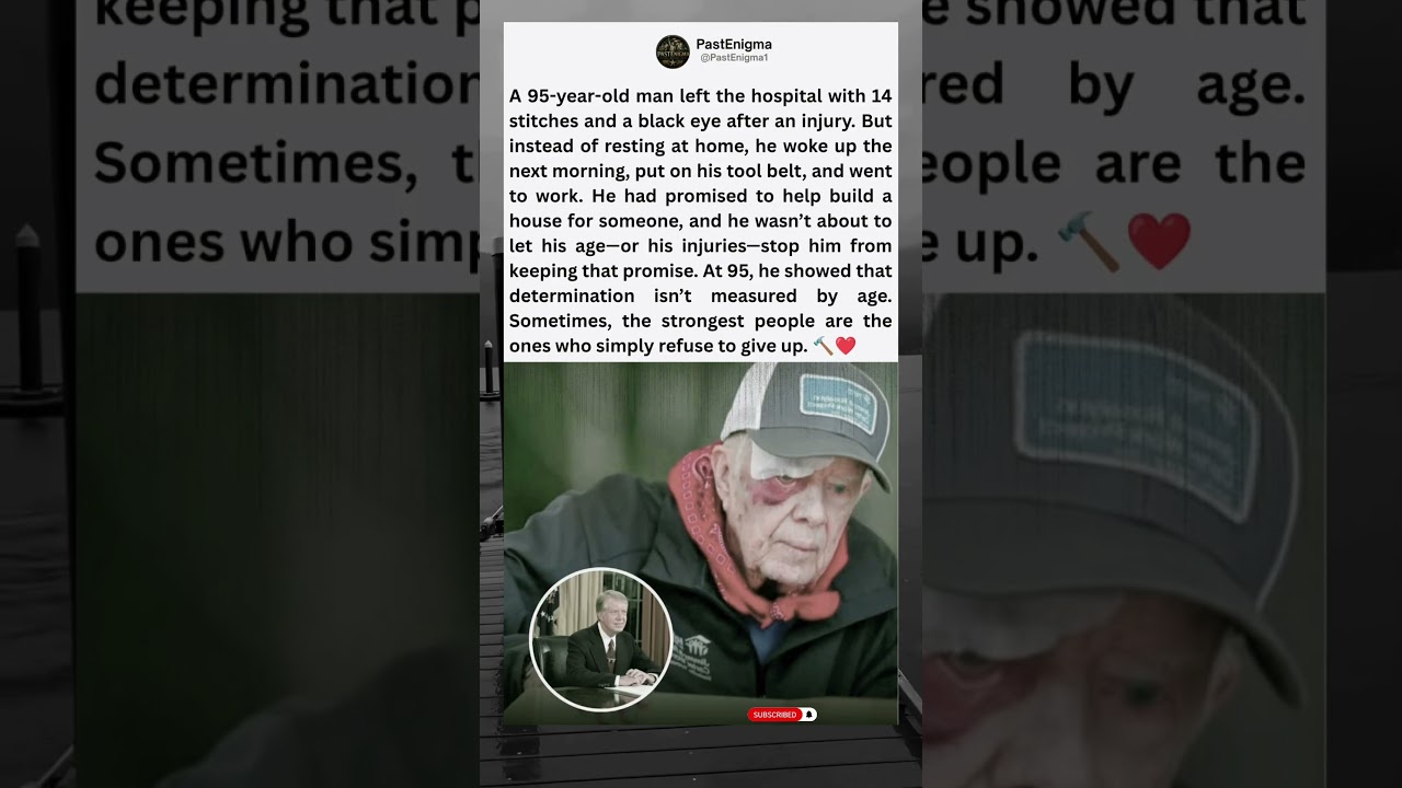At 95, He Left the Hospital With 14 Stitches&mdash;Then Went to Build a House 🔨❤️ #truestory