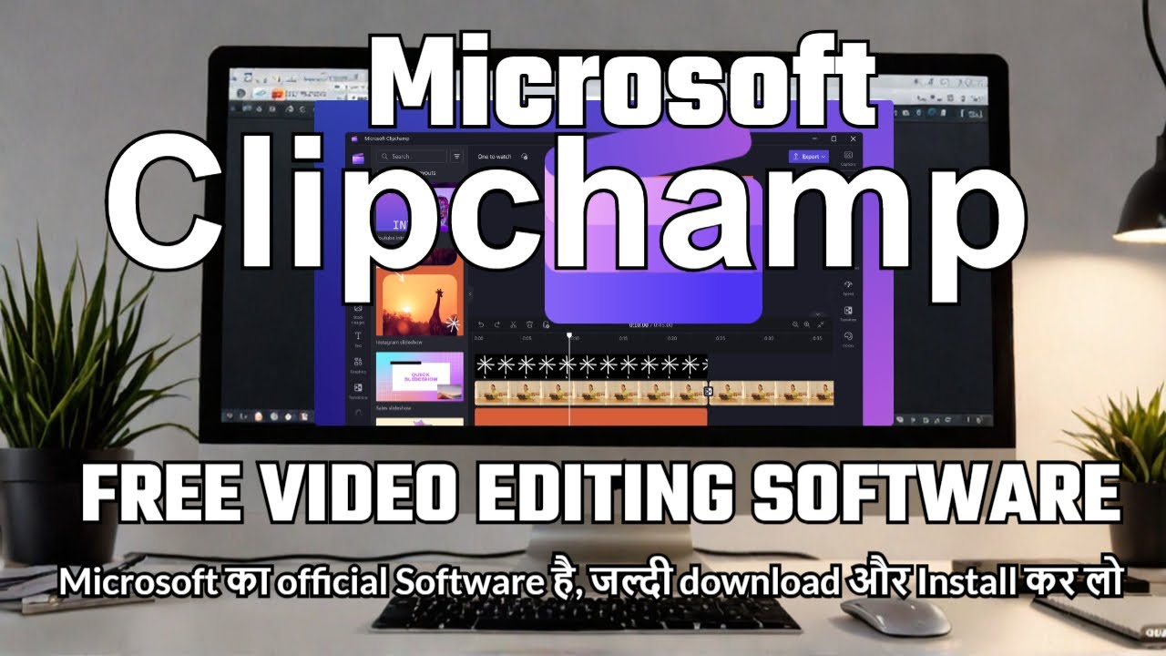 FREE Video Editing Software | How to download and Install Clipchamp for free