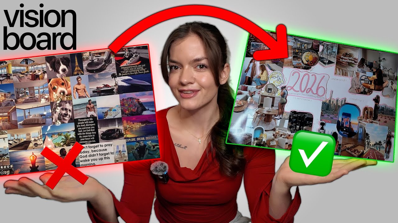 Warum es nicht wirkt I Vision Board 2026 erstellen