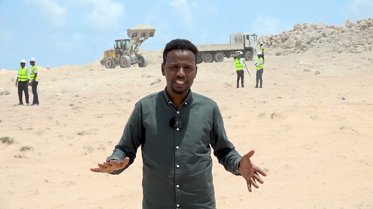 WARBIXIN GAAR AH KA OO KA HADLEYSA DHISMAHA GAROONKA CUSUB EE NEW MOGADISHU INTERNATIONAL AIRPORT
