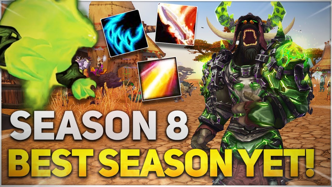 NEW SEASON 8 IS OUT AND ITS AWESOME! HYPE!! | Project Ascension S8 | Classless WoW | DAY 1