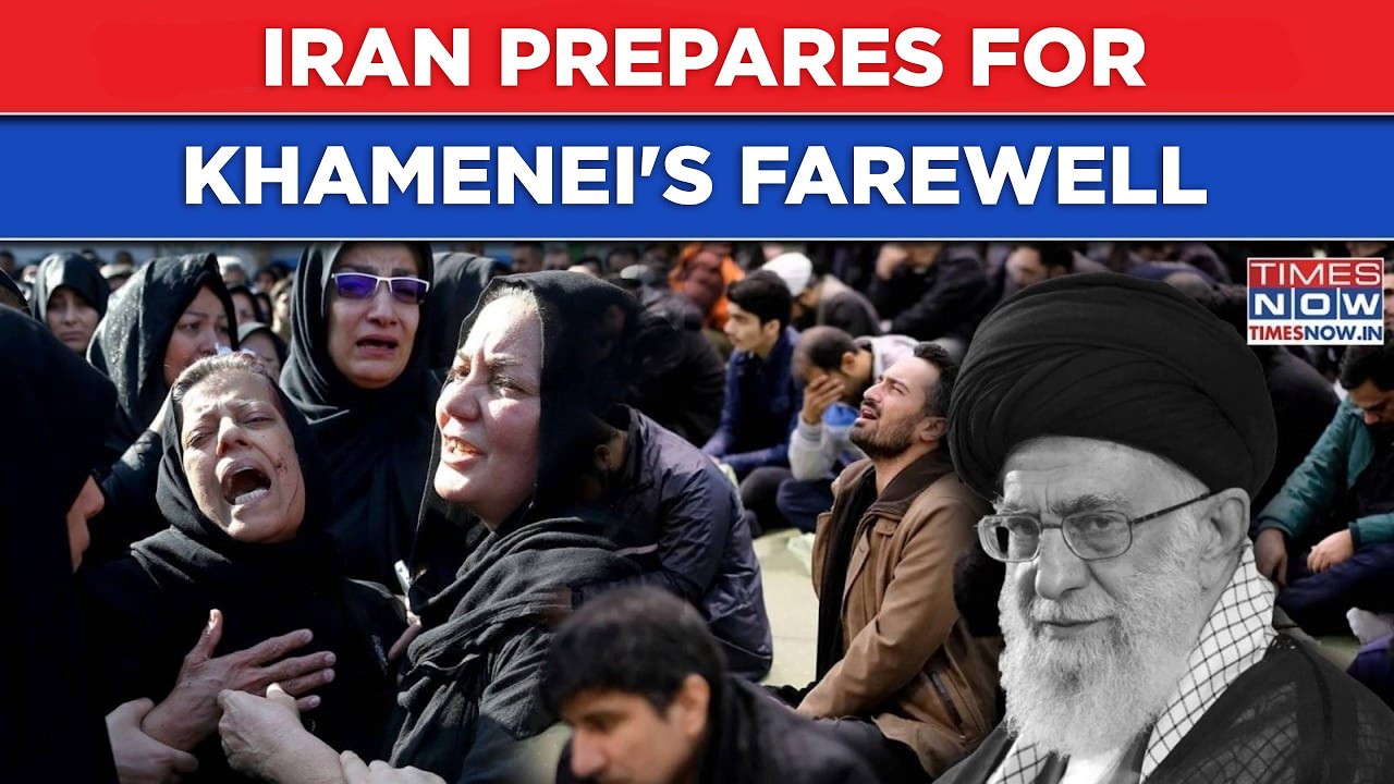 Iran War: Historic Farewell For Supreme Leader Khamenei, To Be Buried In His Hometown Mashhad